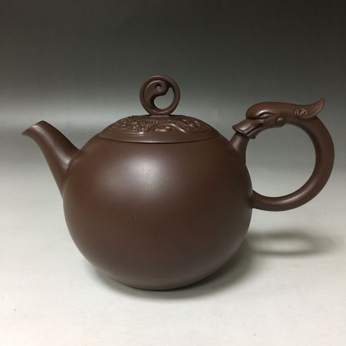 (龍)太極單壺 <br>Dragon Tai-Chi Pot  |茶商品|紫砂茶具|單品