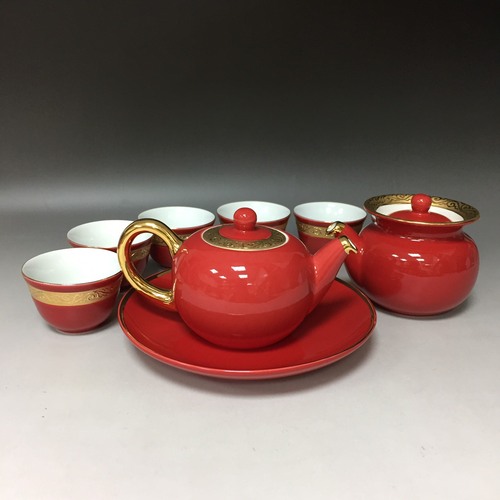 喜事連連壺組<br>Continuous Joyful Events Pot Set  |茶商品|瓷器茶具|壺組