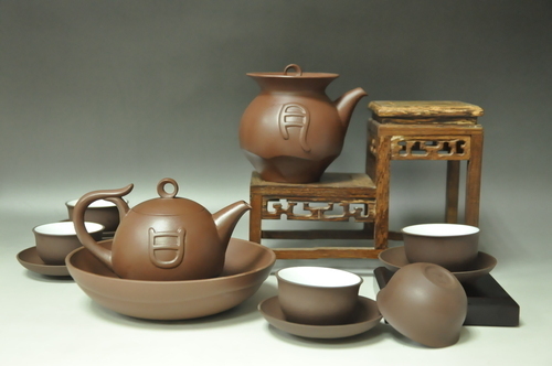 日月長明壺組<br>Sun and Moon Changming Tea Pot Set  |茶商品|紫砂茶具|壺組